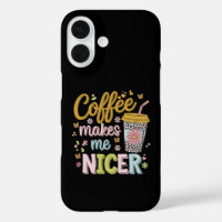 Coffee Lover Caffeinated Leopard Coffee Makes Me