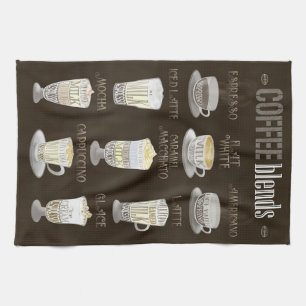 Coffee Lover Coffee Blends All Kitchen Towel
