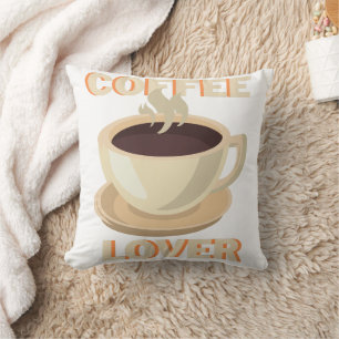 Coffee Lover – Cute & Cozy for Caffeine Fans Throw Pillow