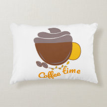 Coffee Lover Decorative Pillow