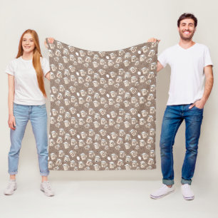 Coffee Lover Fleece Blanket