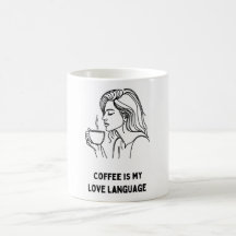Coffee Lover Girl Mug: Sip and Savour