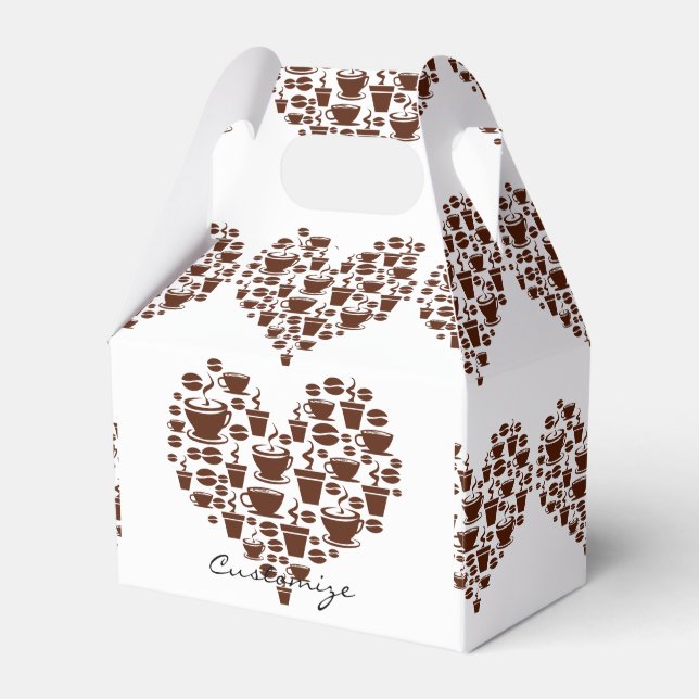 Coffee Lover Heart Thunder_Cove Favor Box (Front Side)