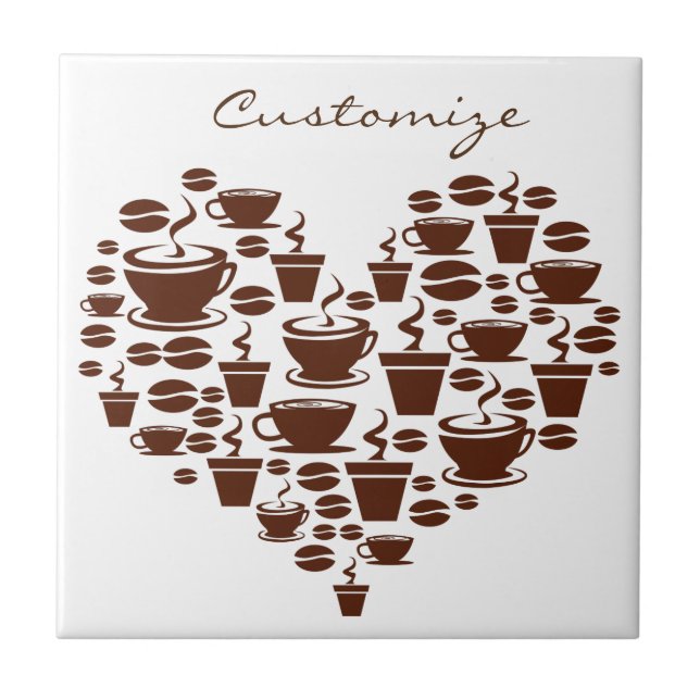 Coffee Lover Heart Thunder_Cove Tile (Front)