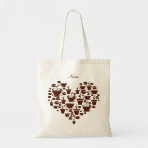 Coffee Lover Heart Thunder_Cove Tote Bag