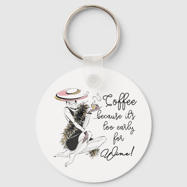 Coffee Lover Keychain (Front)
