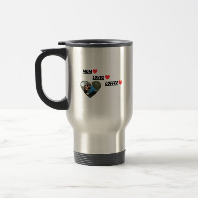 Coffee Lover Mom mug (Left)