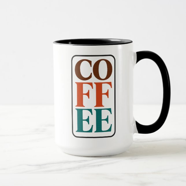COFFEE Lover Mug Gift for Coffee Fans (Right)