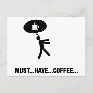 Coffee Lover Postcard