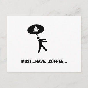 Coffee Lover Postcard