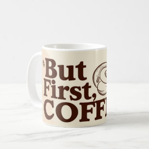 Coffee Lover poster steam swirls Mug