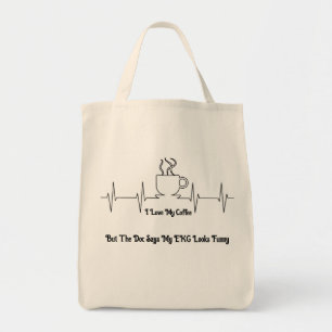 Coffee Lover Shopping Tote Bag