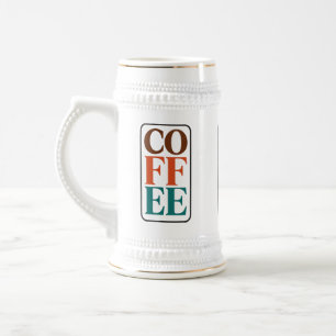 Coffee Lover Stein Coffee Gift for Fans
