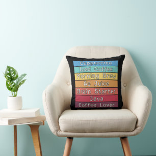 Coffee Lover    Throw Pillow