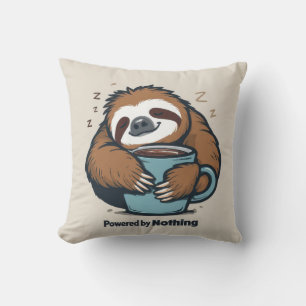 coffee lover throw pillow