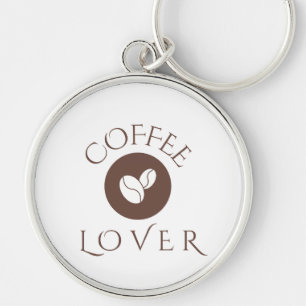 Coffee Lover Throw Pillow – Cozy Home Décor Gift Keychain