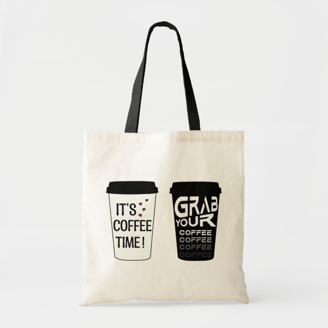 Coffee Lover Tote Bag (Front)