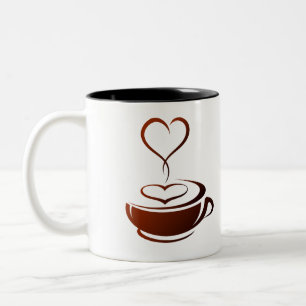 Coffee Lover Two-Tone Coffee Mug