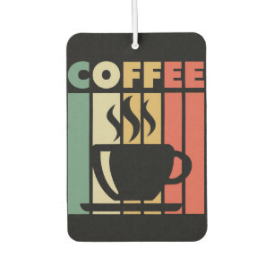 Coffee Lover Vintage Coffee Air Freshener