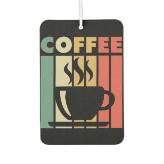Coffee Lover Vintage Coffee Air Freshener
