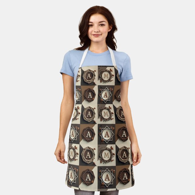 Coffee lovers aprons (Worn)