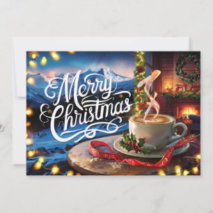Coffee Lovers Christmas Card #10