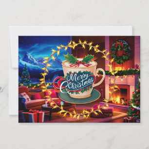 Coffee Lovers Christmas Card #13