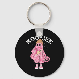 Coffee Lovers Cute Ghost Halloween Costume Boujee Keychain
