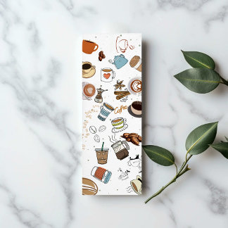 Coffee Lover's Delight Bookmark Calling Card