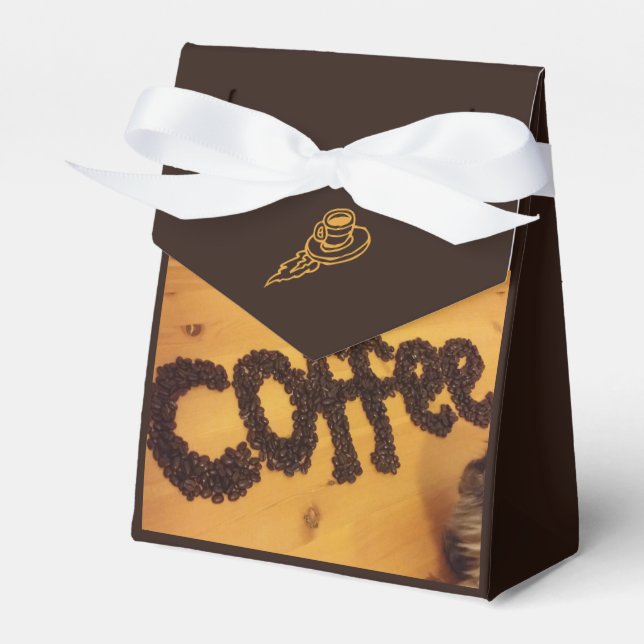 Coffee Lover's Favour Box by RoseWrites (Front Side)