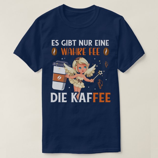 Coffee lovers funny word game T-Shirt (Design Front)