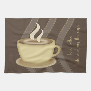 Coffee Lovers Kitchen Towel
