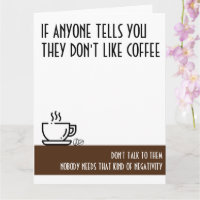 Coffee Lover's Large Brown Birthday