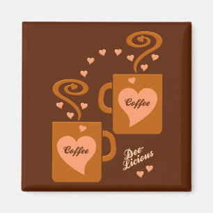 Coffee Lovers magnet, customize Magnet