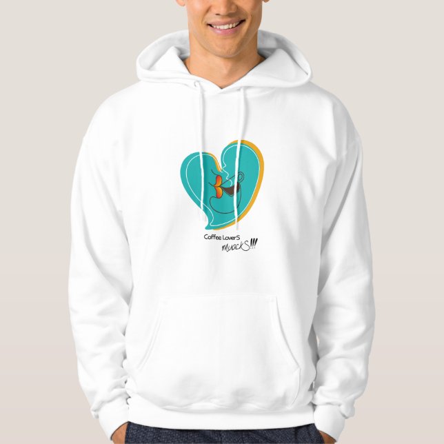 Coffee LoverS muackS-Espresso Hoodie (Front)