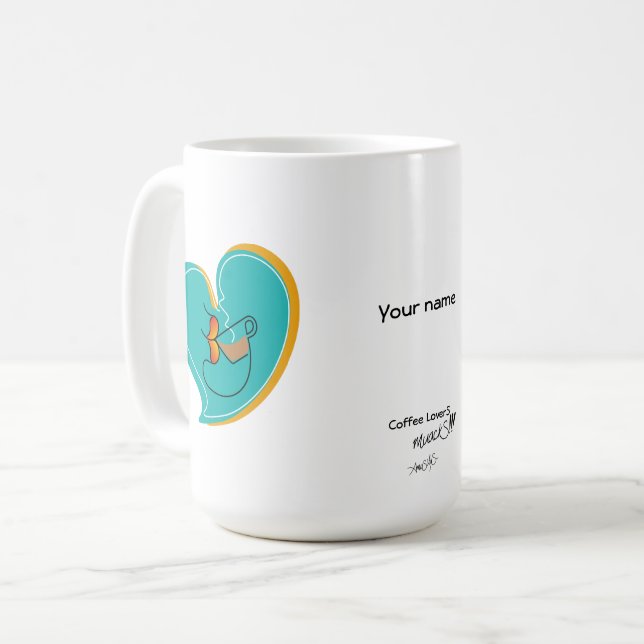 Coffee LoverS muackS-Mix Mug (Front Left)