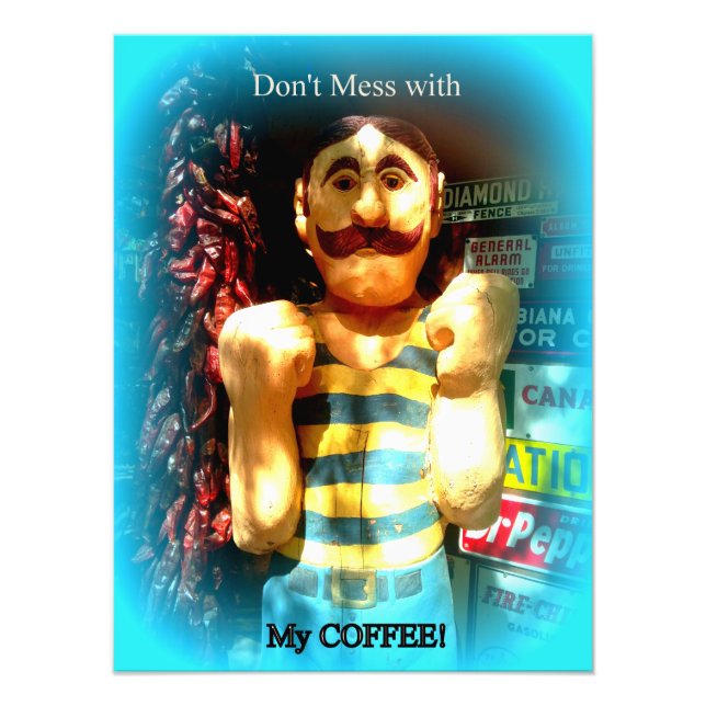 coffee lover's photo print (Front)