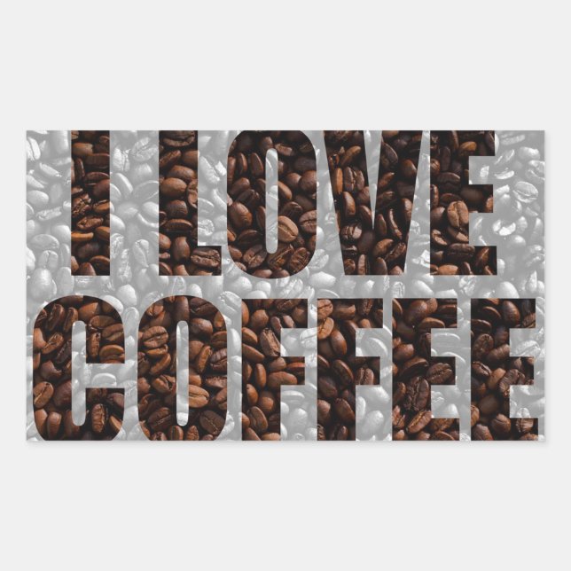 Coffee lovers sticker (Front)