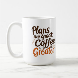Coffee Lover's Typography Coffee Mug