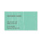 Coffee Loyalty Cards Vintage Green Wood