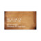 Coffee Loyalty Punch Card Vintage Old Paper