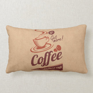 Coffee Lumbar Pillow