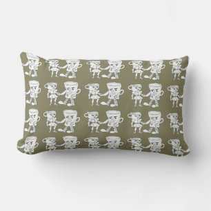 Coffee Lumbar Pillow