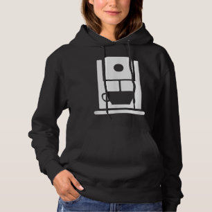 Coffee Machine Cafe Worker Uniform Hoodie