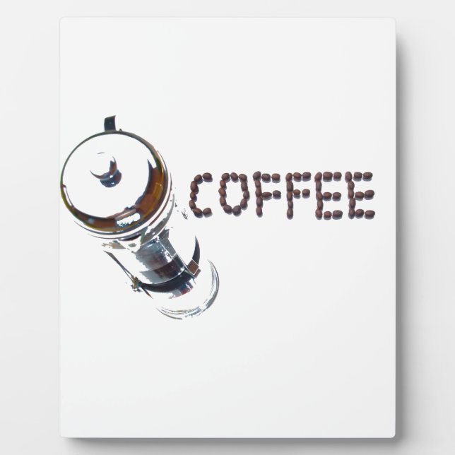 Coffee MagicEnjoy, 'first thing in the morning', ' Plaque (Front)