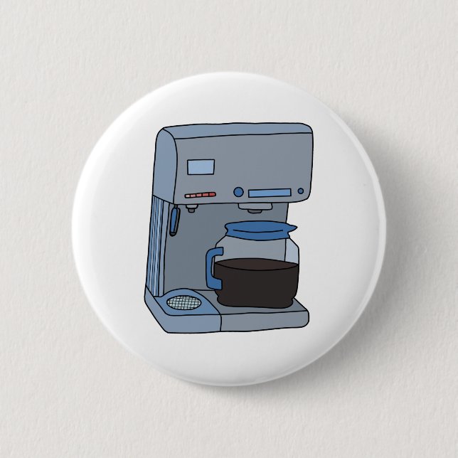 Coffee Maker 2 Inch Round Button (Front)
