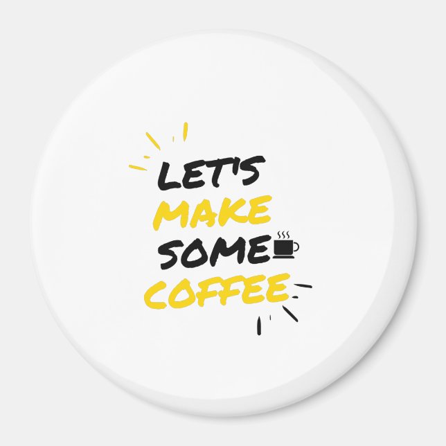 Coffee makers magnet (Front)