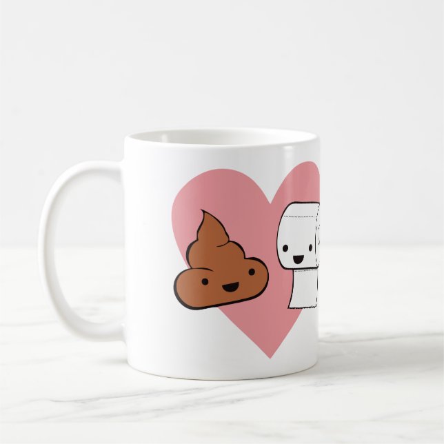 COFFEE MAKES ME POOP MUG (Left)