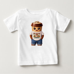 Coffee Man – Fun Design for True Caffeine Kings Baby T-Shirt