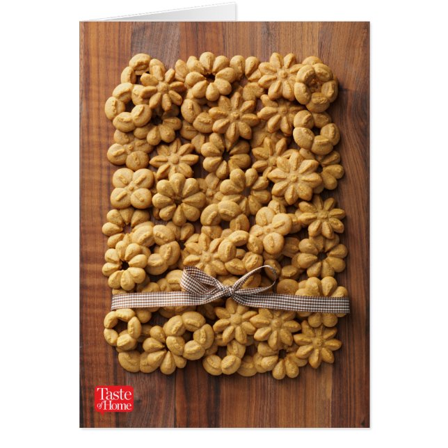 Coffee Maple Spritz Cookies (Front)